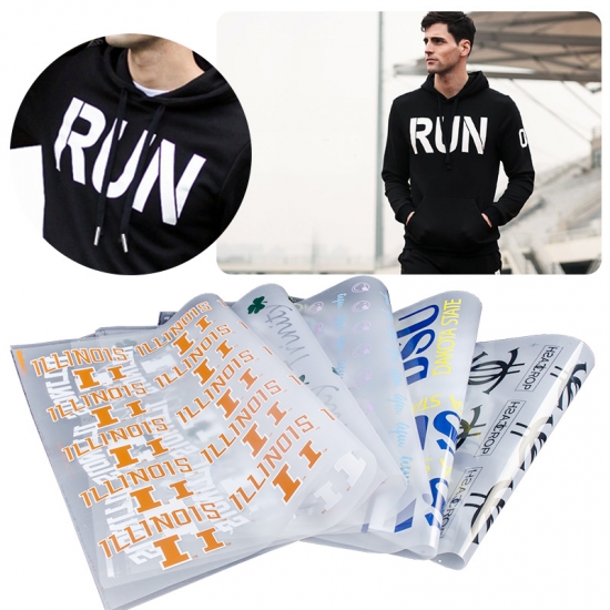 Screen Printing Iron-on Transfer Stickers For Sportswear